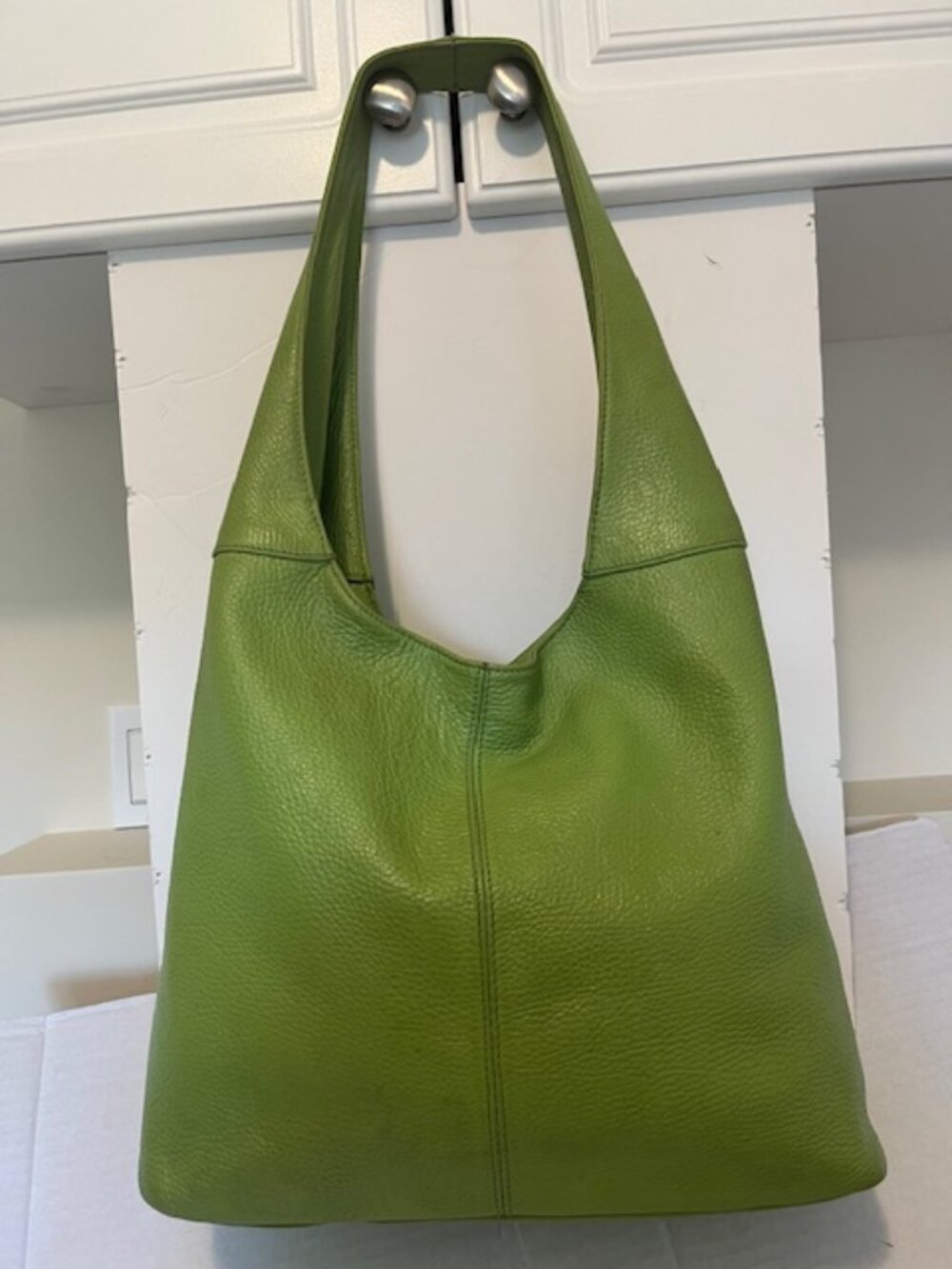Borse in Pelle Italian made leather hobo bag.
